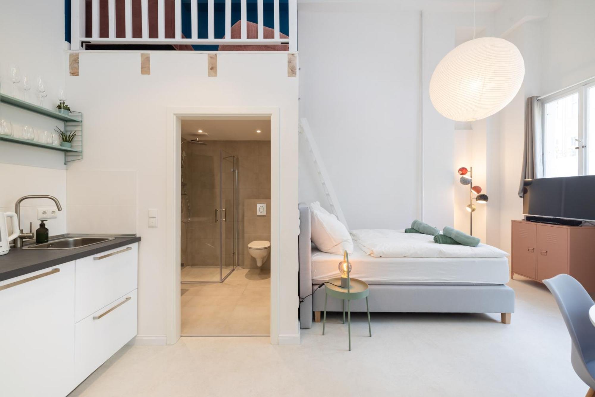 Appartement Great 2-room Loft With 2 Bathrooms And 2 Kitchen Berlin