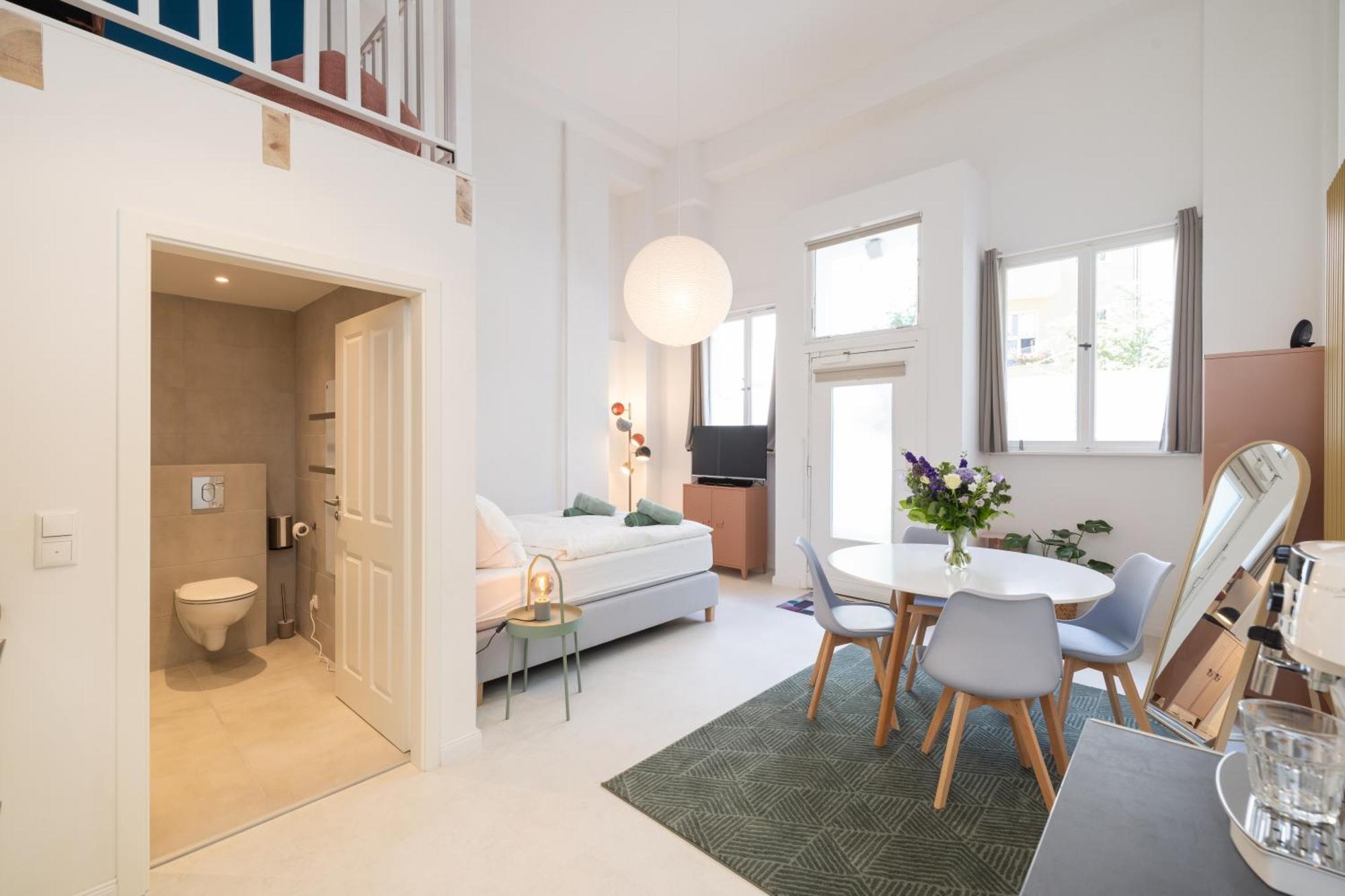 Appartement Great 2-room Loft With 2 Bathrooms And 2 Kitchen Berlin